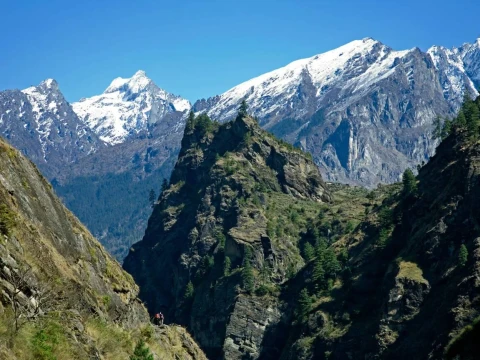 Manaslu and Annapurna Circuit Trek